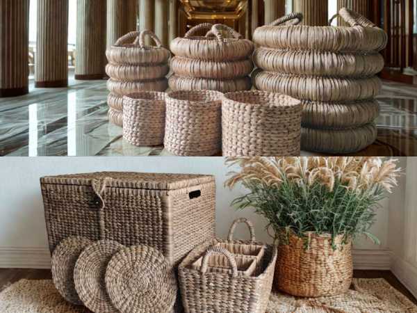Water Hyacinth Baskets